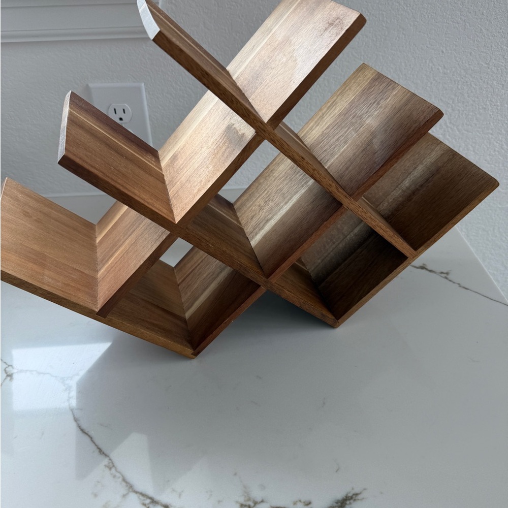 Threshold Acacia Wine Rack - Picture 4 of 4
